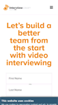 Mobile Screenshot of interviewstream.com