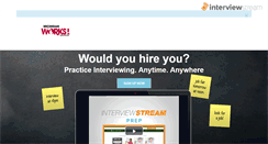 Desktop Screenshot of michiganworks.interviewstream.com